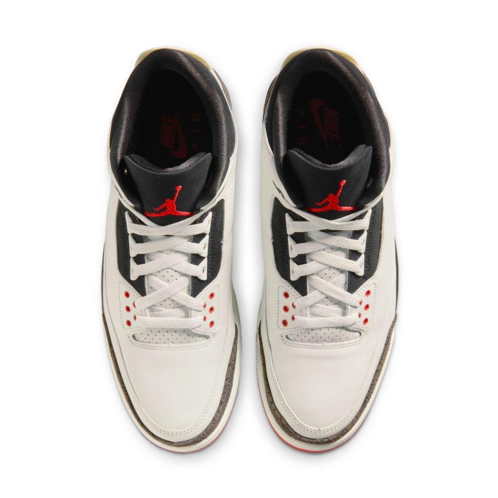 Jordan Air Jordan 3 Retro Og Mif4396 103 Sail Black Size 10