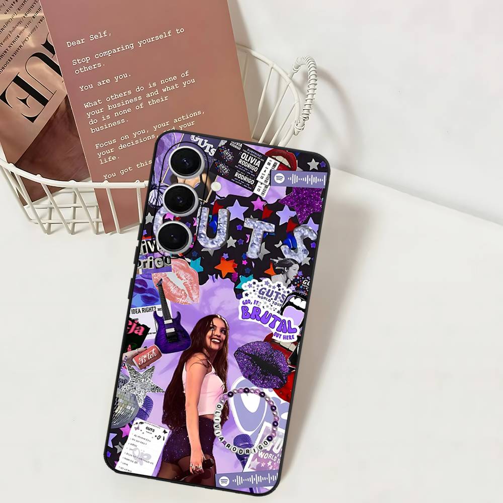 Singer O-Olivias R-Rodrigos Phone Case For Samsung S 24 Fe 25 Ultra Plus 20 Lite 21 30 22 23 24 22 Ultra 5G Fundas