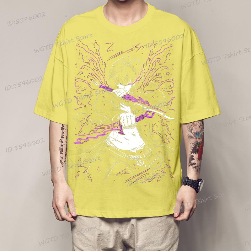 Solo Leveling T-Shirt Sung Jinwoo New Anime Manga Black Shirt Tee All Size Pro Choice Graphic T Shirts Oversized Vintage CLOTHES