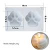 Home Decoration Crafts Molds Cute Cat Paw Candle Diy Silicone Mold Aromatherapy Candle Soap Making Resin Molds Accessories