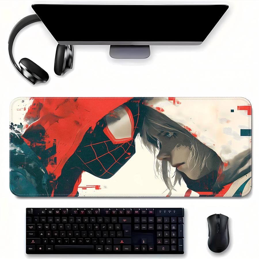Marvel Comics Spider-Man Lovers overlock Mouse Pad Desk accessories Keyboard Mouse Pad office Pad Computer Laptop Pad Game