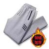 Autumn and winter velvet men's sweatpants men's trousers loose tied feet straight casual trousers sweatpants men's casual fashion