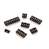 2.54mm Black Through-hole/Surface Mount DIP Switch, 1-10 Position Encoded Options