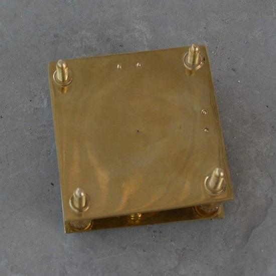 Compass with Sundial, Steampunk Shiny Brass Compass with Sundial, Clock