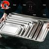 Xiaoyi 304 Stainless Steel Commercial Square Tray