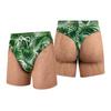 Novelty 3D Graphic Swimwear Hairy Big Booty Shorts, Men Funny Butt Print Beach Relaxed Fit Lounge Shorts Cheeky Briefs Pattern Swim Trunks for Summer