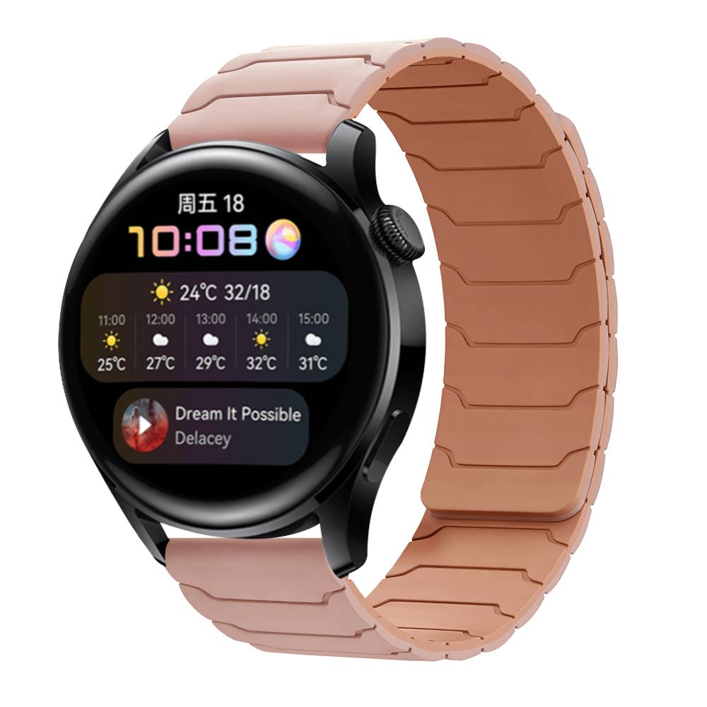 20mm 22mm 18mm Silicone Magnetic Loop Strap for Samsung Galaxy Watch 7/6/5 Active 2 Amazfit Bracelet HUAWEI Watch GT 2e 3 Band