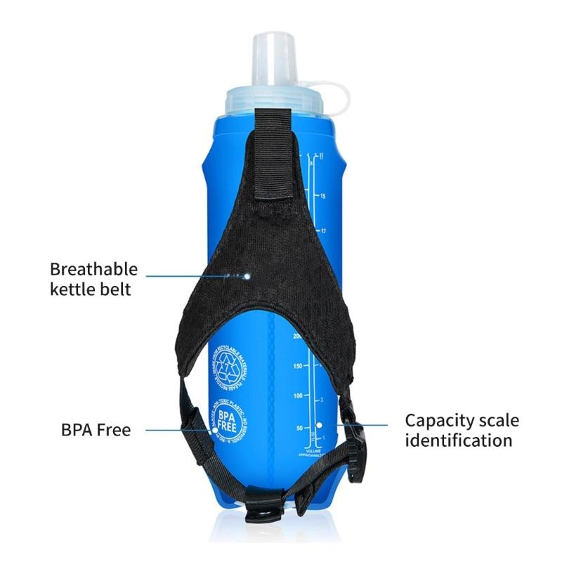 Light Weight Sport Water bottles Carrying Bands Wristband 500ml Outdoor Sports Water Bag for Running Cycling Enduring