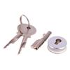 Anti-theft Sliding Glass Push Door Hardware Accessories Showcase Glass Display Cabinet Door Window Cabinet Lock Glass Lock