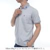 Munsingwear MG5SHS22M Short Sleeve Collared Polka Dot Pique Polo GY00 Men's Shirt, Moisture-Wicking, Quick-Drying, Sunscreen, Golf, (Gray)