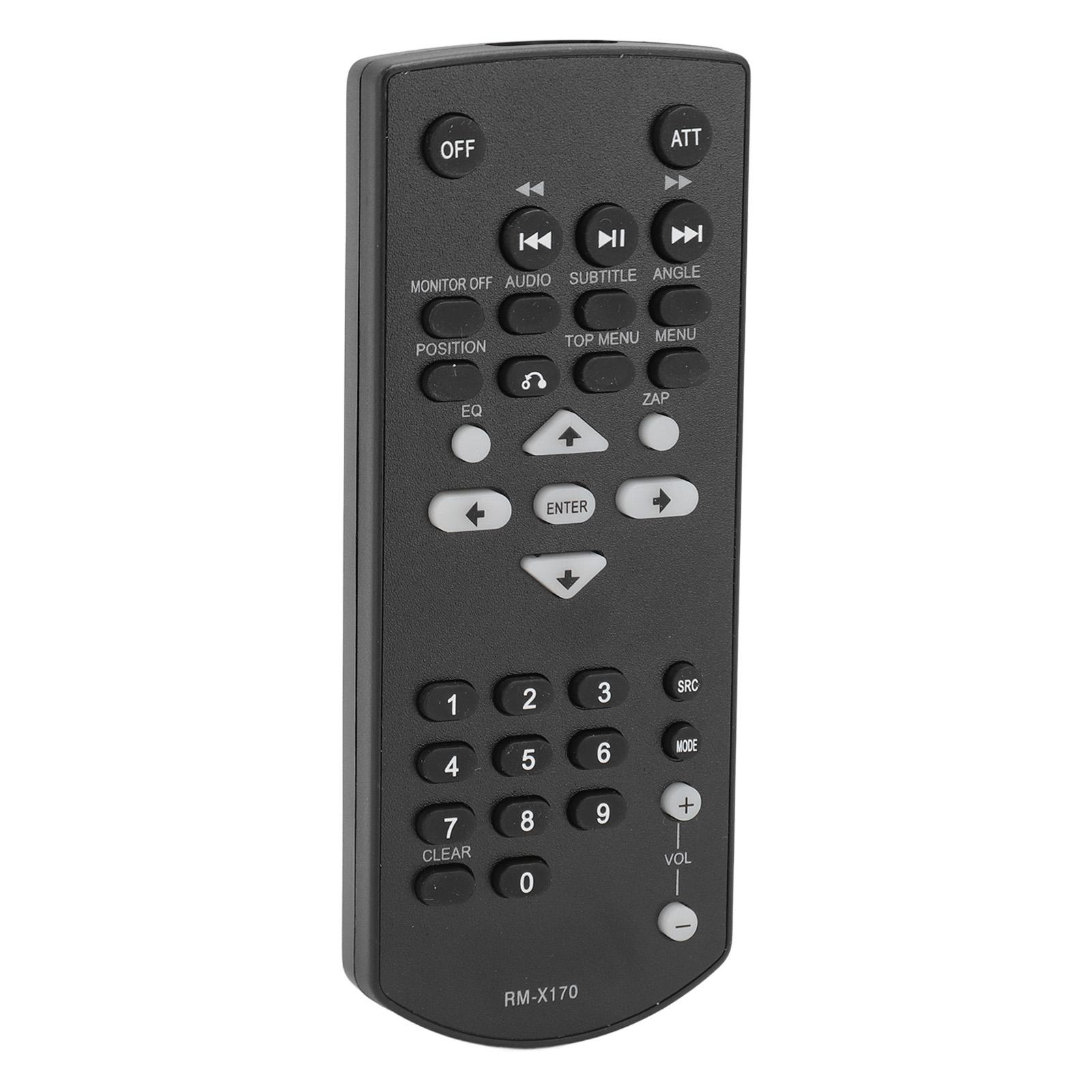 

RM X170 Remote Control Replacement for XAV AX8100 XAV 68BT XAV AX3000 XAV 72BT XAV AX5600 Media Receiver