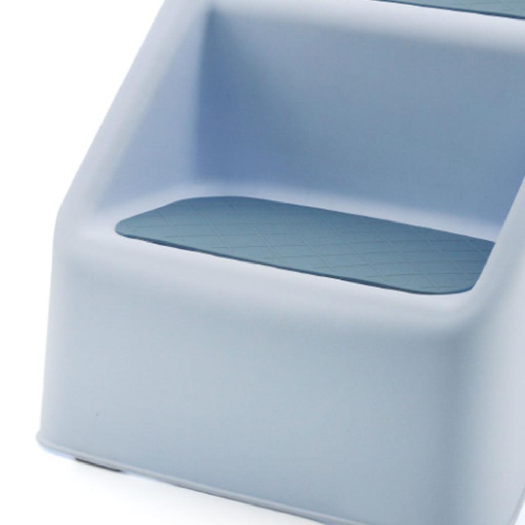 Foldable Toddler Step Stool Multifunctional Safe Stable Slip Resistant 2 Step Stool Toilet Potty