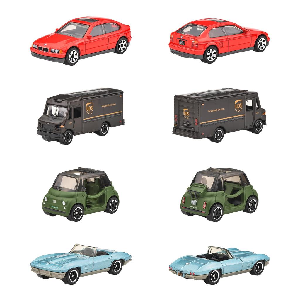 Matchbox Basic Cars K Assortment Vehicle Toy Mini Box Ages Cars, 24-Car Set, Set, 3+, Multicolor, 30782-98CK