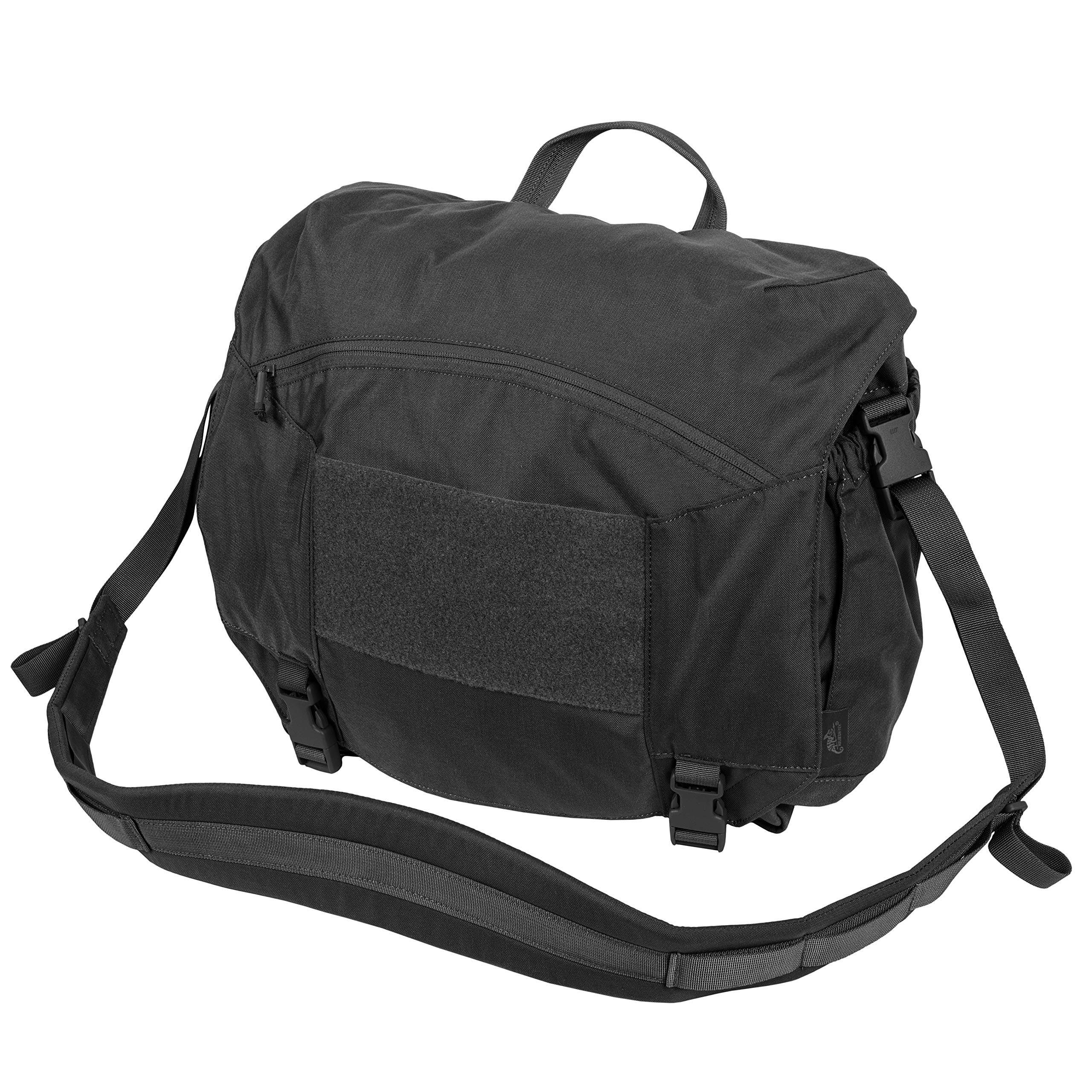 

HELIKON-TEX Urban Courier Bag, Messenger Bag, Shoulder Bag, Crossbody Bag, Sling Bag, Medium Cordura, Size M (Black)