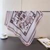 Cute Dachshund Dog Print Square Satin Scarf Women Pink Paisley Border Bandana Multi-use Neck Scarfs Hair Tie Bag Wrap Headband