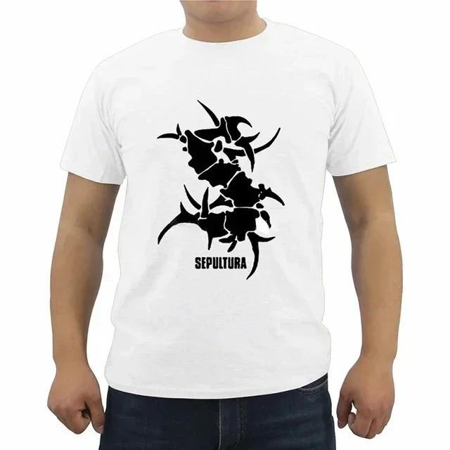 Metal Punk Retro Decadent Style Laid-back Short-sleeved T-shirt Black Plus-size Short-sleeved Pure Cotton Top with A Round Neck