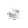 Creative Tire Shaped Ceramic Dinner Plate Restaurant Soup Plate Dessert Plate Snack Plates Pasta Plates Solid Color Tableware