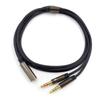 Universal Audio Wire Gold Plate Plugs Mobile Headset Becomes Computer Headset Adapters Headset Audio-Extend Cable