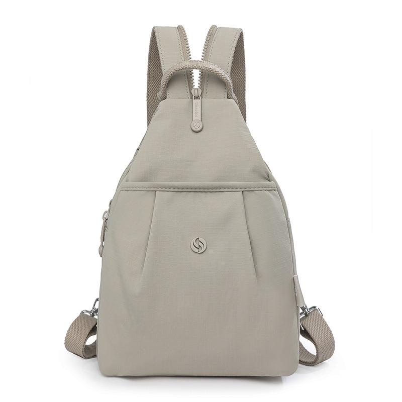Backpack Women's Small Backpack Anti-theft Oxford Cloth Lightweight Mini Texture Simple Fashion Trend Versatile Small Bag