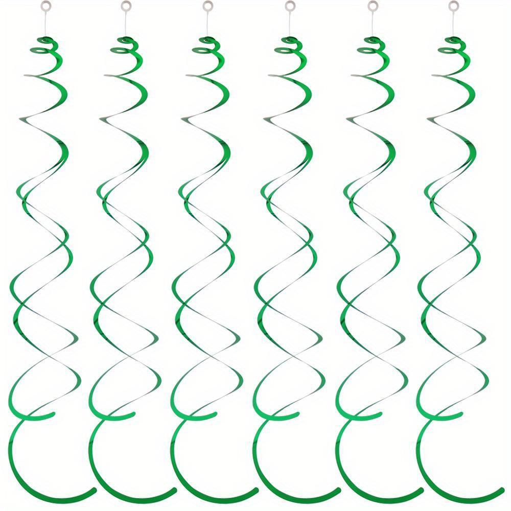 Colorful swirling decorations for birthday New Year, Halloween, wedding, anniversary, graduation and party with PVC film and plastic streamers