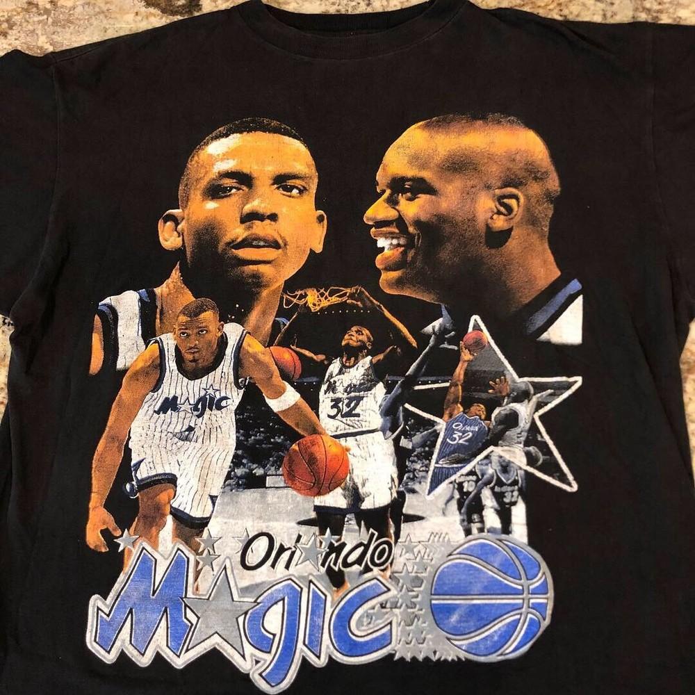 Penny Hardaway Shaquille O'Neal T-shirt Black All Sizes JJ4245
