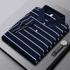 Dmao Short-sleeved POLO shirt, men's pure cotton breathable T-shirt, business casual lapel top