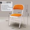 Folding Office & Dining Chair: Easy Storage, No Assembly Needed