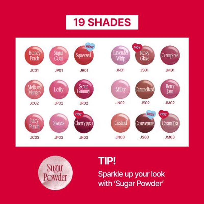 [fwee] *Keyring Set* Lip&Cheek Glowy Jelly Pot (19 Colors)