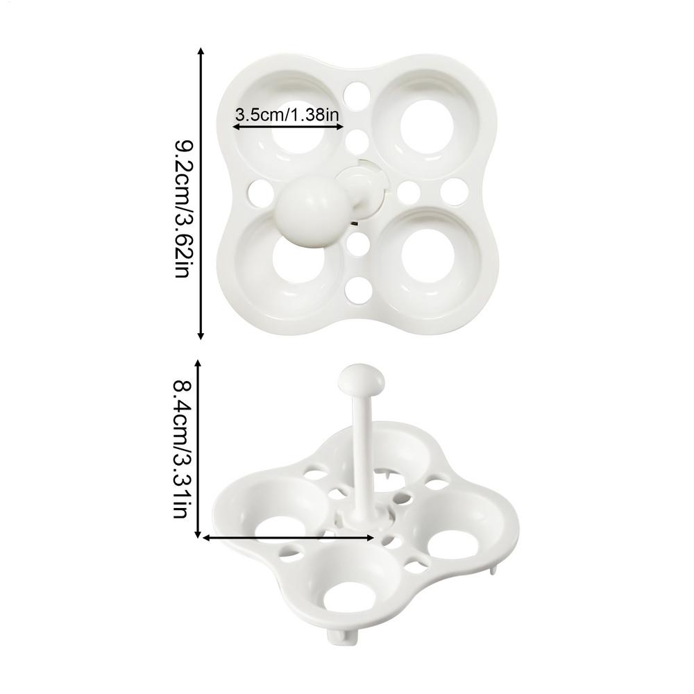 4/5 Hole Egg Cooker Pot Egg Rack Steamed Cooking Egg Tray Food Grade Complementary Food Tools For Kettle Kitchen Accessories