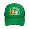 Vintage  Retro Year Graphic Mesh Baseball Cap For Womens Unisex FeUnisex Beach Dad Hat Hip Hop