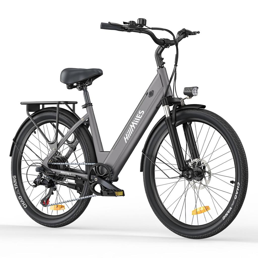 HillMiles MileCity 1 Urban Commuter E-Bike 250W 36V13Ah 26 Inch Tires With IP65 &120 Kg Load City Environmental Friendly Electric Bicycle