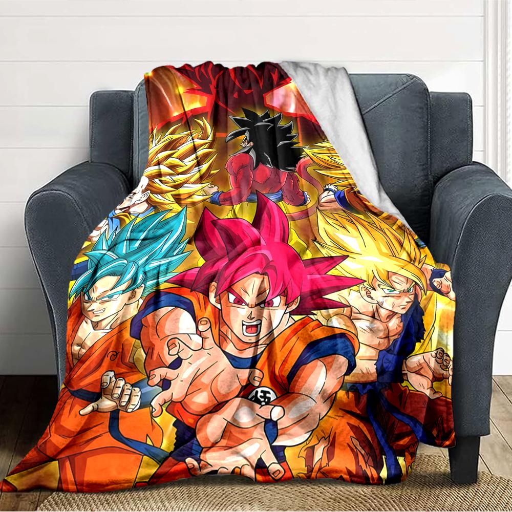 1pc Dragon Ball1 Blanket, Gift, for Men and Women, Soft Blanket, Good for Sofa Bed Couch Travel, Lightweight Flannel Blanket
