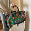 KANDEXS Ethnic Floral Large Capacity Travel Gym Bag