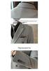 Men's Striped Double-Breasted Slim-Fit Business Casual Suit