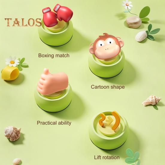 Kids Boxing Gorilla Board Game 2 Players Orangutan Battle Toy Toddlers Boys Girls Educational Interactive Bouncing Monkey Fighting Toy