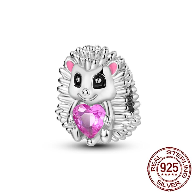 New Charms Copper Cute Animal Pets Charm Beads Fit Snake Chain Bracelet Necklace Women Diy Jewelry