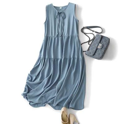 Women's Chambray Cotton Dress