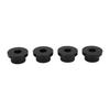 4PCS Handlebar Riser Bushings Replacement for Touring Electra Glide 1983 2025 Aluminium Alloy CNC Black Solid Handlebar