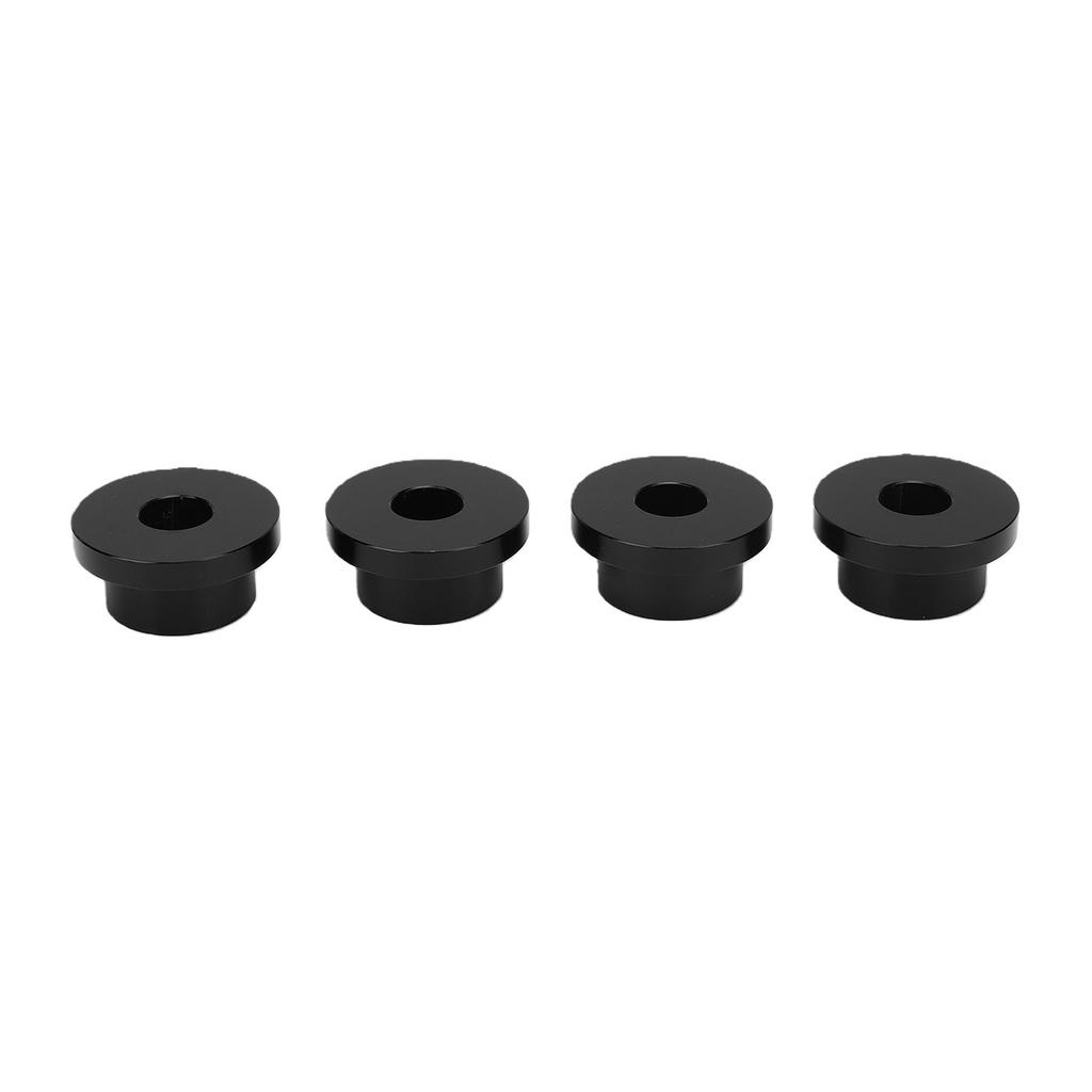 4PCS Handlebar Riser Bushings Replacement for Touring Electra Glide 1983 2025 Aluminium Alloy CNC Black Solid Handlebar