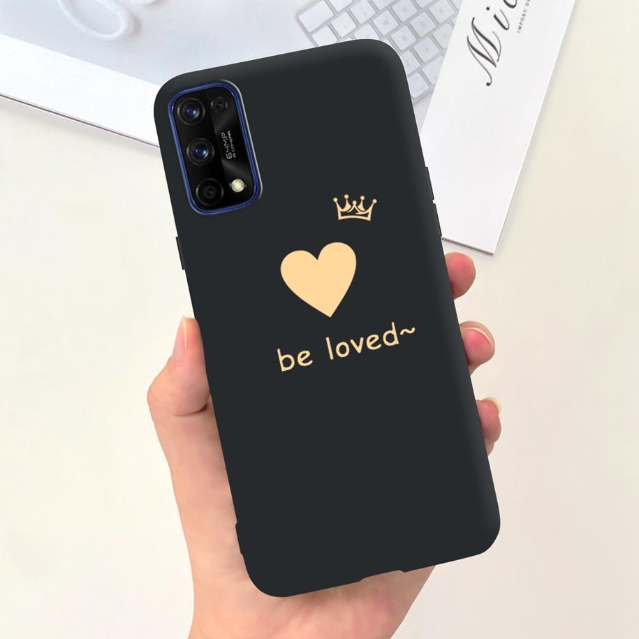 For Realme 7 5G Case RMX2111 Cover New Fashion Flower Girls Painted Funda Soft TPU Cases For Realme 7 Pro Realme7 RMX2155 Bumper