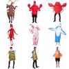 Funny Multi-Style Animal Costumes for Halloween and School Performances - Adult Sizes