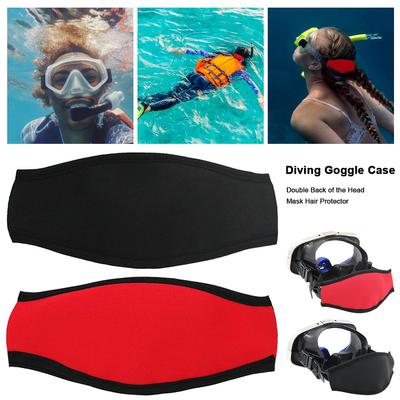 Dykmaskremmar Undervattens snorkling Neoprenmaskremsskydd Glasögonremsskydd Hårskyddsskydd Simning Vattensporter