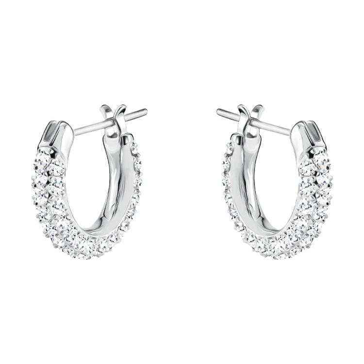 Swarovski Stone Faux Crystal Stone Earrings Womens