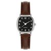 Minimalist Quartz Movement Square Wristwatch Leather Strap Arabic Numeral Dial Ladies Wristwatch Quartz Watch Daily Outfits