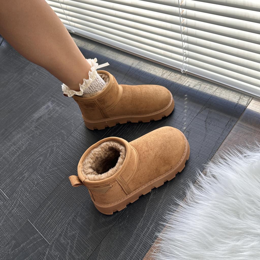 Fashion New Women Winter Ultra Mini Boots Designer Australian Platform Leather Warm Ankle Fur Booties Luxury Snow Boots