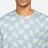 Nike Dri-FIT Printed Crew-Neck Pullover Short-Sleeve T-Shirt Men Tops Light-Blue DX0871-479