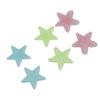 1000Pcs Glow in The Dark Stars Stickers Ceiling Wall Adhesive 3D Glowing Luminous Plastic Room Decor