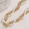 European and American Pearl Chain Double-layer Necklace Light Luxury High-end Ins Style Fashion Neck Chain Women's Accessories
