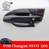 Для Changan NEVO Q05 2024 2025 Автомобильный стайлинг Защита ручек Материал ABS Запеченная краска Четыре ручки двери Автоаксессуары