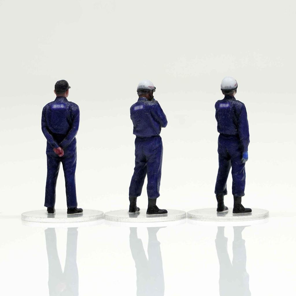 Figreal 1/64 Firefighter 001 3-piece Set